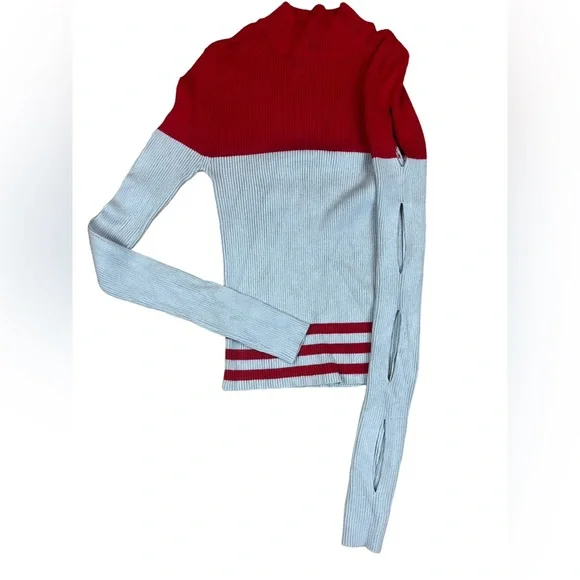 Derek Heart Sweaters Derek Heart Size Sm Form Fit Mock - Main Image